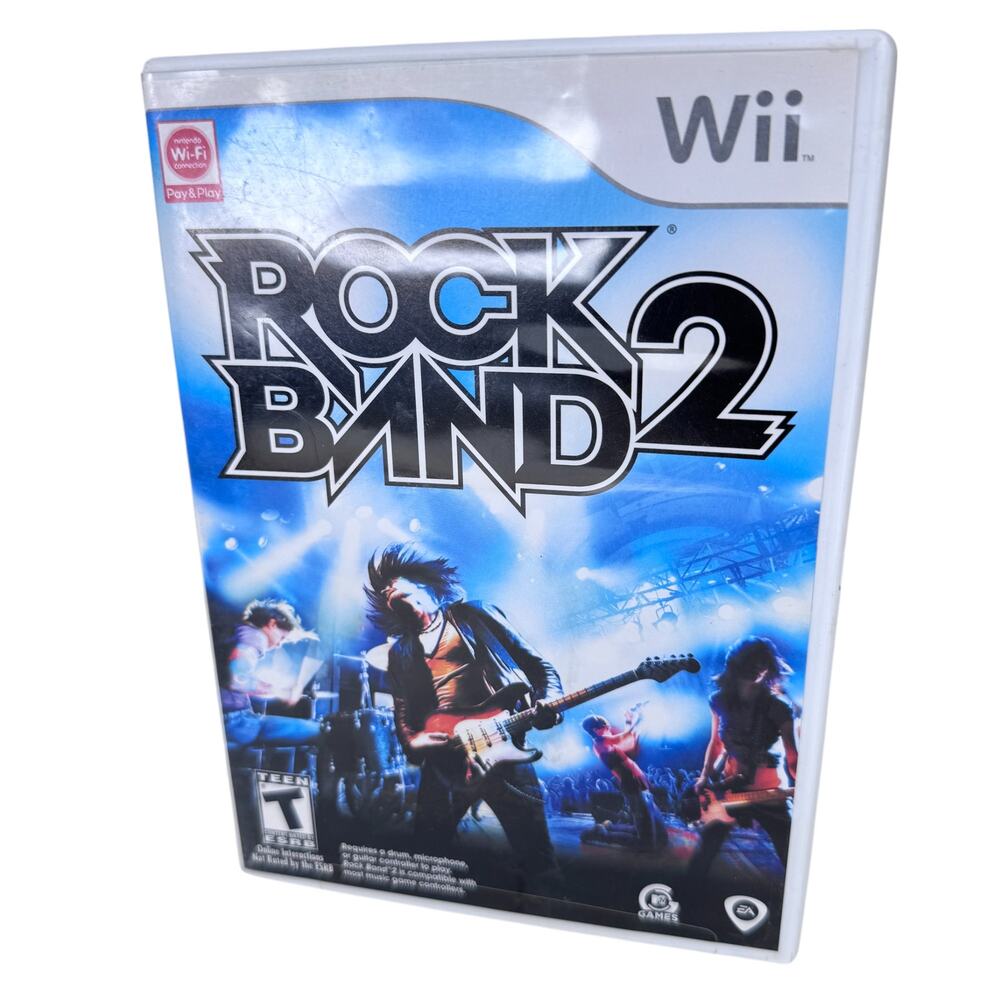 Rock Band 2 Special Edition Soundtrack‎ with Over 100 Songs (Nintendo Wii, 2008)